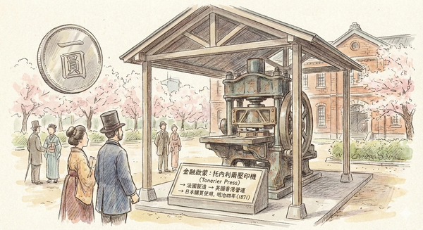 大阪造幣博物館 托內利爾壓印機