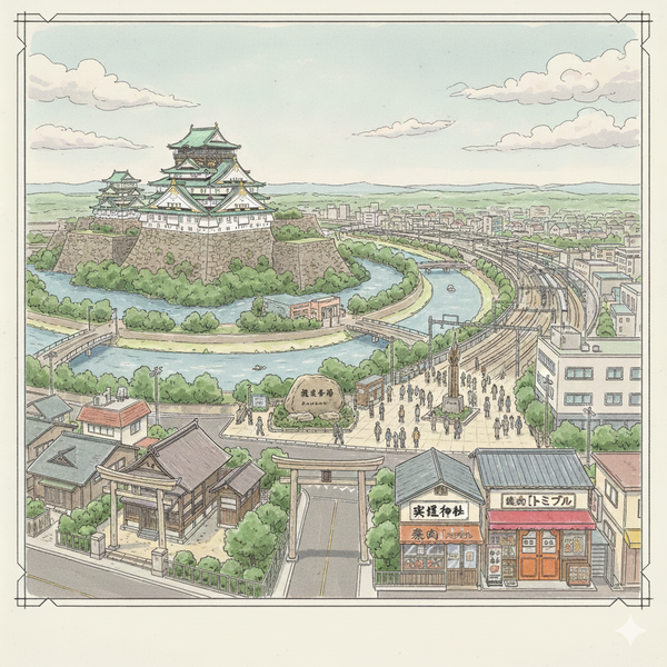 （CHI) 不只是居住區：解鎖大阪城東區的五個秘密故事，深入時光的隱密褶皺