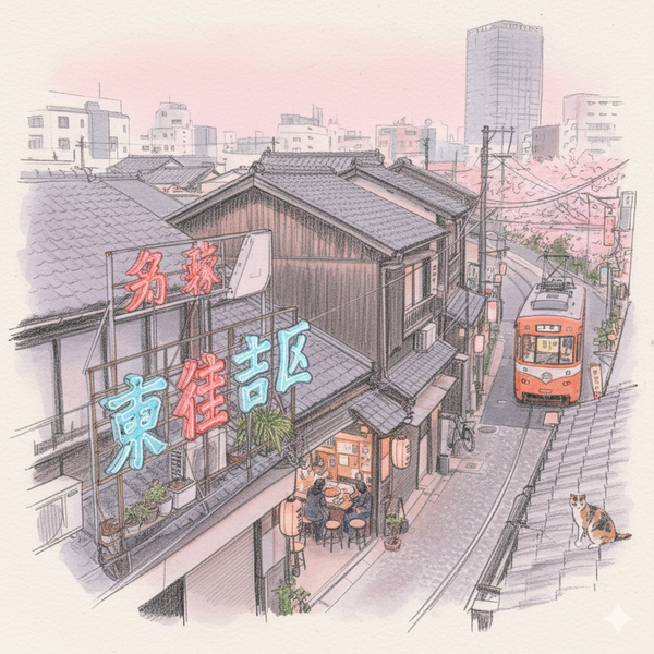 (CHI) 穿透靜謐的時光門戶：你所不知的大阪東住吉區，五個重塑城市記憶的隱藏故事