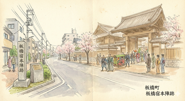 Sitio del Itabashi-shuku Honjin