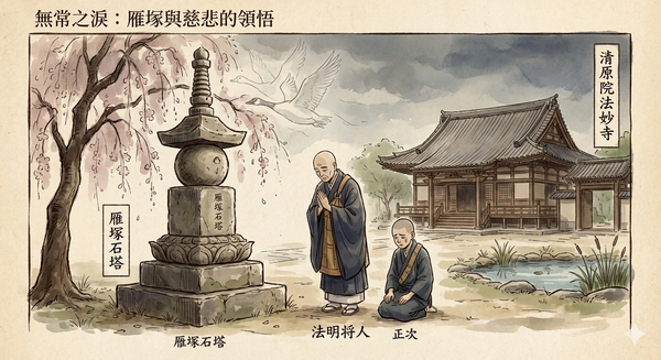 清原院法妙寺 雁塚石塔