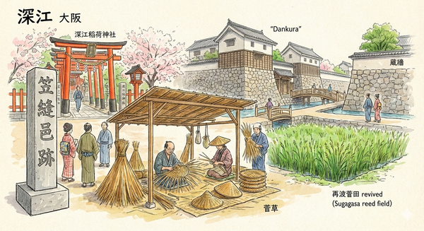 El Santuario Fuka'e Inari y el monumento a Kas