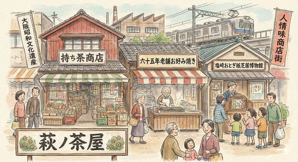 大阪の隠された心臓部、浪速区を歩く：歴史が息づく5つの物語