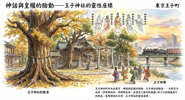 王子神社のイチョウ