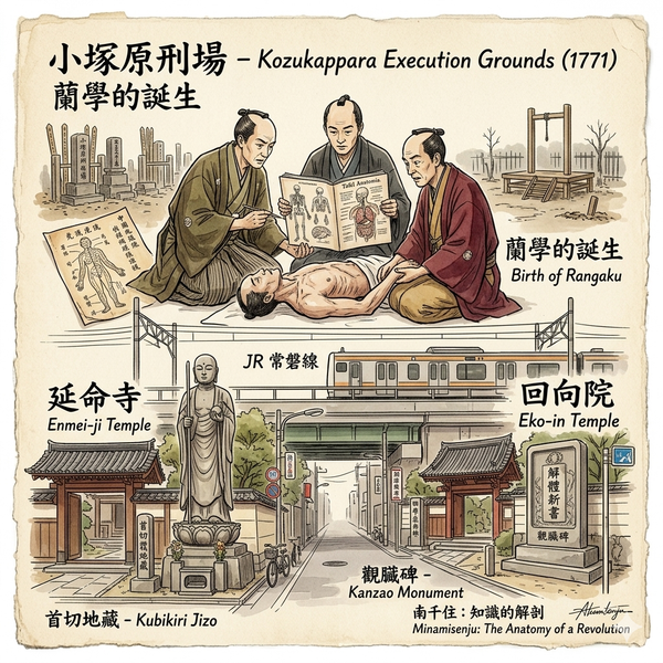『解体新書』の衝撃 — 小塚原刑場で起きた知のパラダイムシフト