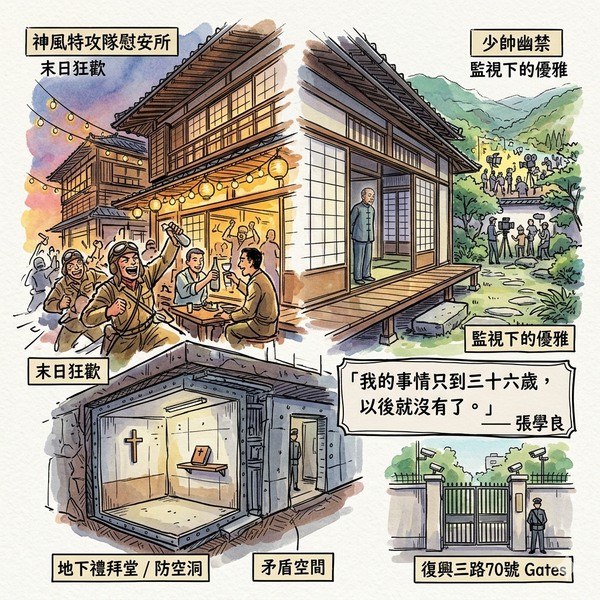 幽禁の時空：少帥禅園に刻まれた歴史の皮肉