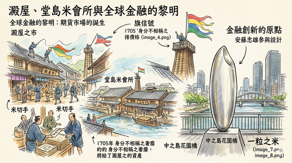 L'Origine de la Finance Mondiale : Le Marché de Dojima et la chute de Yodoya