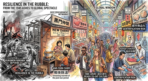 從闇市到全球櫥窗——生存本能與旅遊化轉型